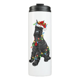 Termo Gigante Schnauzer Lover Xmas Santa Giant Schnauzer