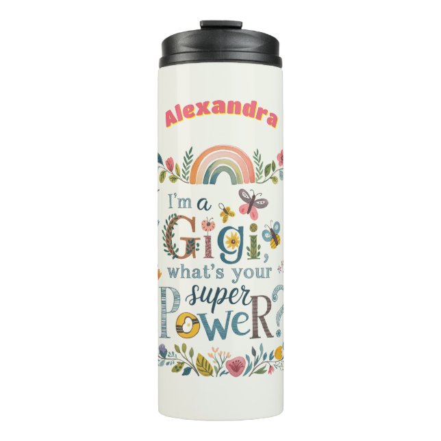 Termo ❤️ GIGI personalizado regalo Día de la Madre cumpl