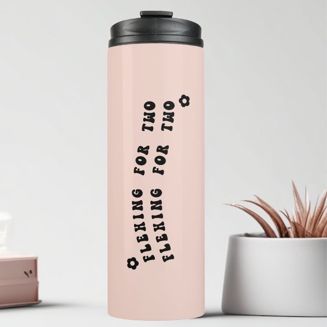 Termo Gimnasio Maternoinfantil Fitness Mamá para estar e (pregnancy announcement pregnancy reveal pregnant mom gym workout thermal thumbler gift for mom to be)