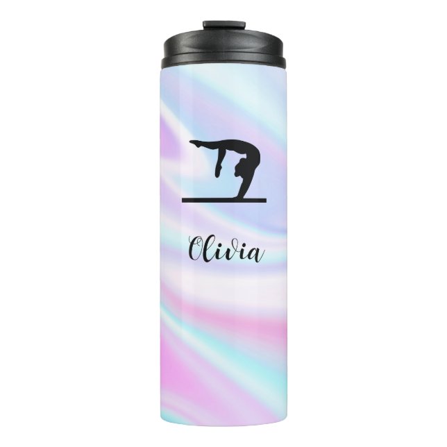 Termo Gimnasta en Beam Pastel Sueña Tumbler Termal (Anverso)