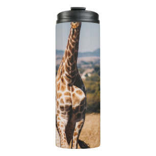 TERMO GIRAFFE RODEADO DE GRASA MARRÓN