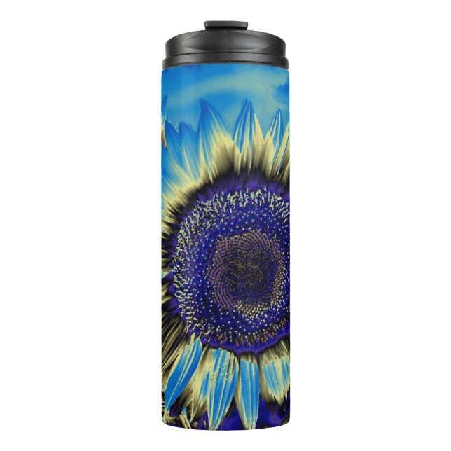 Termo Girasol azul (Anverso)