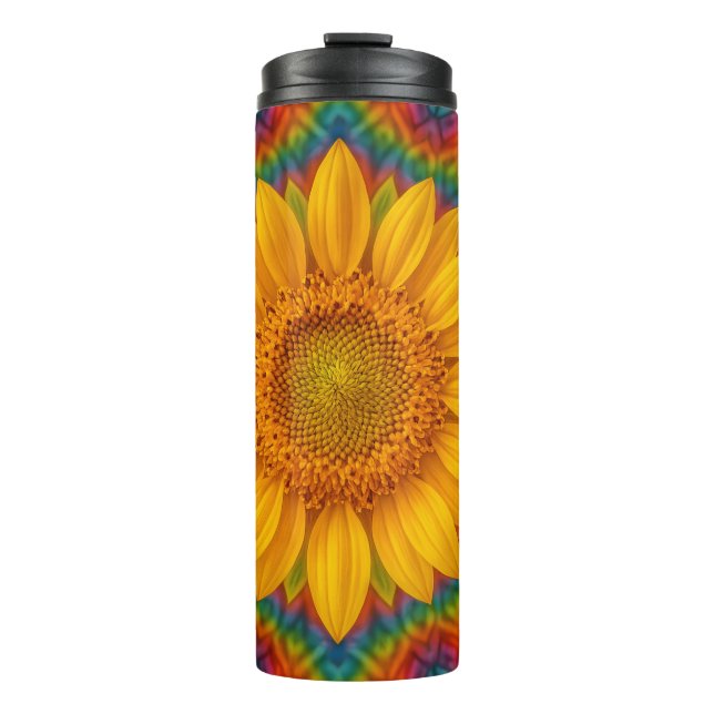 Termo Girasol caleidoscopio  (Anverso)