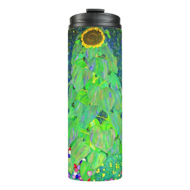 Termo Girasol de Gustav Klimt (Anverso)