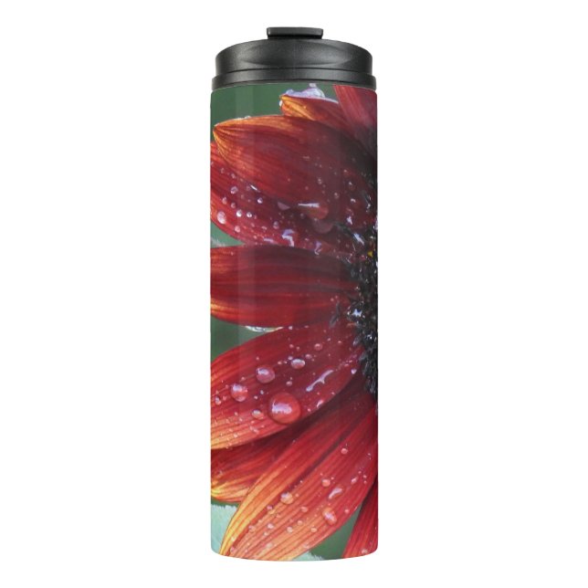 Termo Girasol rojo (Anverso)