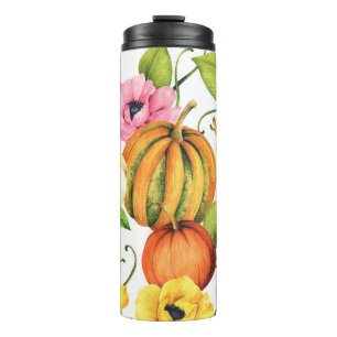 Termo Girasoles de calabazas: diseño de patrones de acua