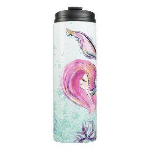 Termo *~* Girly Glam Mermaid Purpurina Mercat