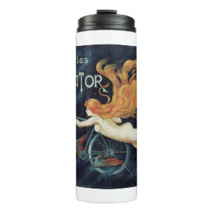 Termo Gladiator Cycles, Arte Antiguo Victoriano Art Nouv