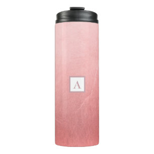 Termo Glam de Moda mínima rosada Rosa
