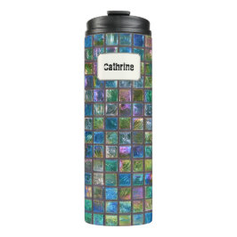 Termo Glamoroso azulejos cerámicos Nombre personalizado