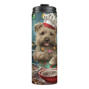 Termo Glen of Imaal Terrier Holiday Baking: Festividad