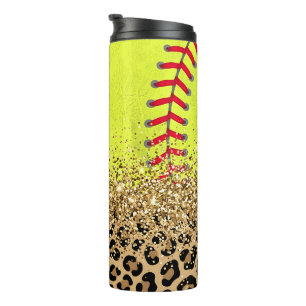 Termo Glitter de Sóftbol