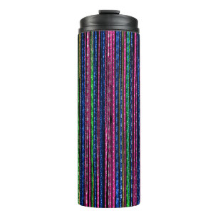 Termo Glitz y Glam Sparkly Stripes