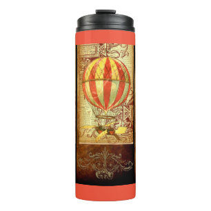 Termo Globo de aire caliente vintage