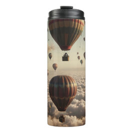Termo Globos al aire libre de estilo impresionista en el