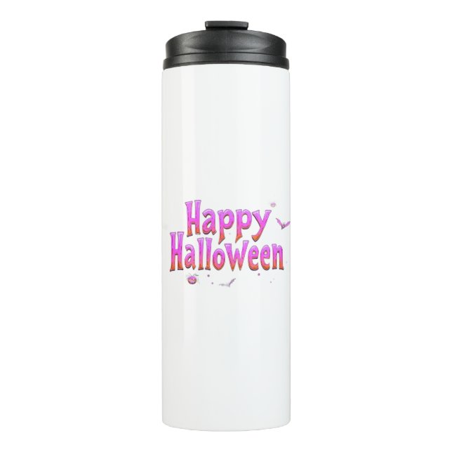 Termo Glow-in-the-Dark Happy Halloween (Anverso)