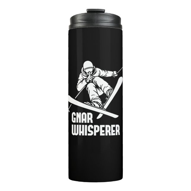 Termo Gnar Whisperer Skiing (Anverso)