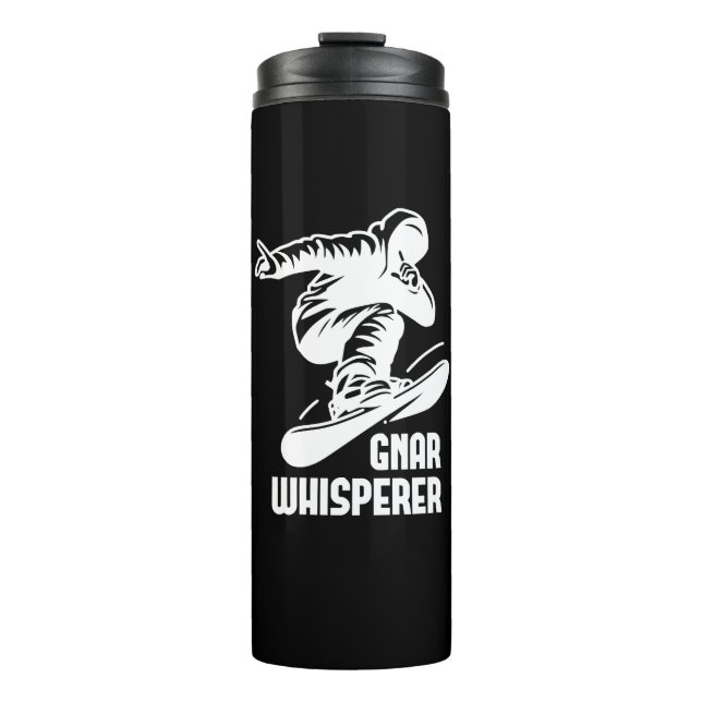 Termo Gnar Whisperer Snowboarding (Anverso)