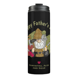 Termo Gnome de Handyman Garden personalizado y personali