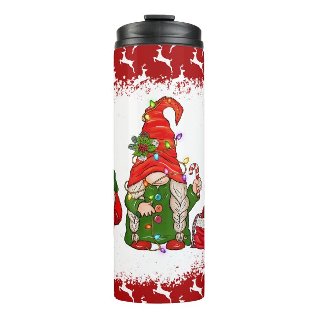 Termo Gnome Navidades Thermal Tumbler (Anverso)