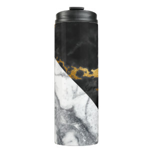 Termo Gold Glam Purpurina Marble