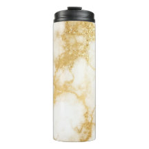 Gold Glam Purpurina Marble