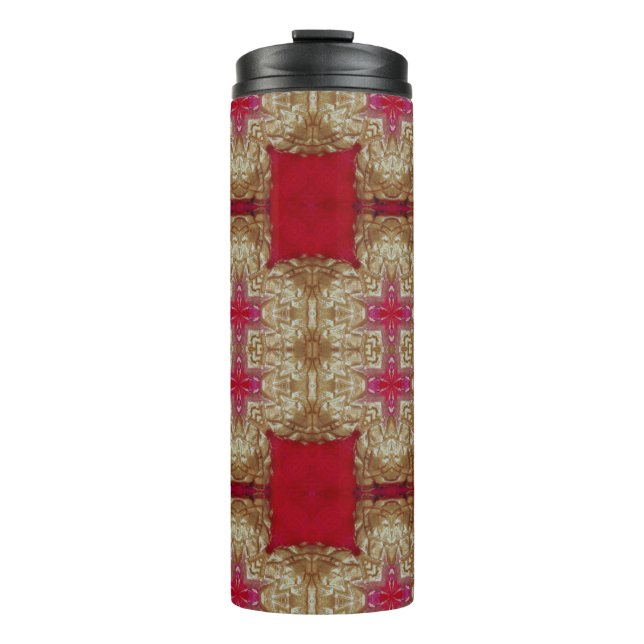 Termo Gold pattern cement wall closeabstract, ancient, a (Anverso)