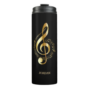 Termo Golden Clef con notas