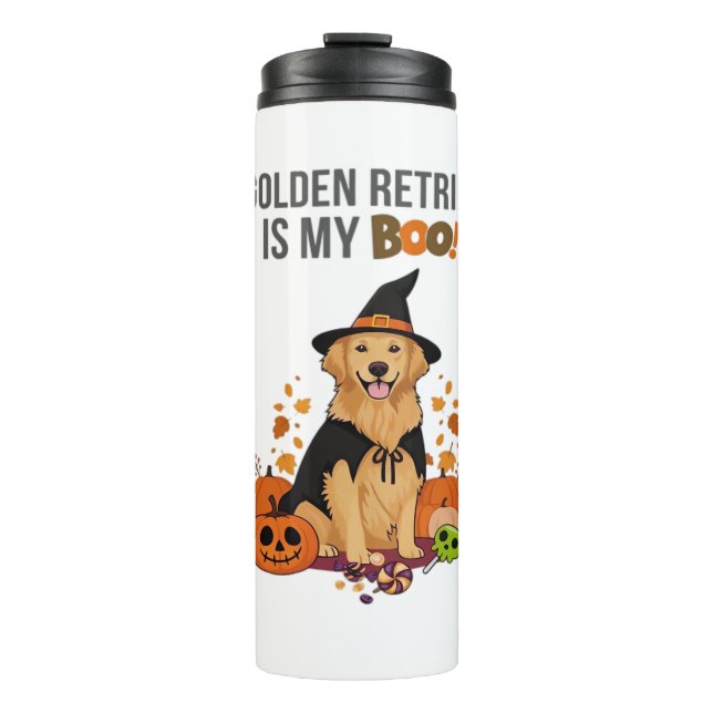 Termo Golden Retriever Halloween Dog My Golden Retrieve (Anverso)