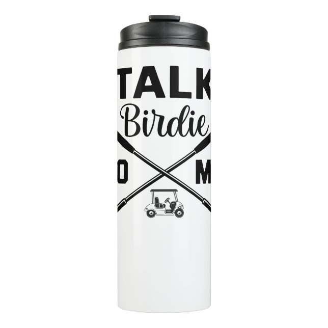Termo Golf Talk Birdie to Me Divertido (Anverso)