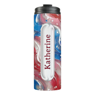 Termo Gominolas Personalizadas Rojo Blanco y Azul 4 de J