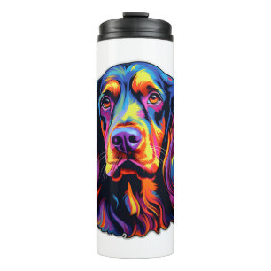 Termo Gordon Setter Neon Design