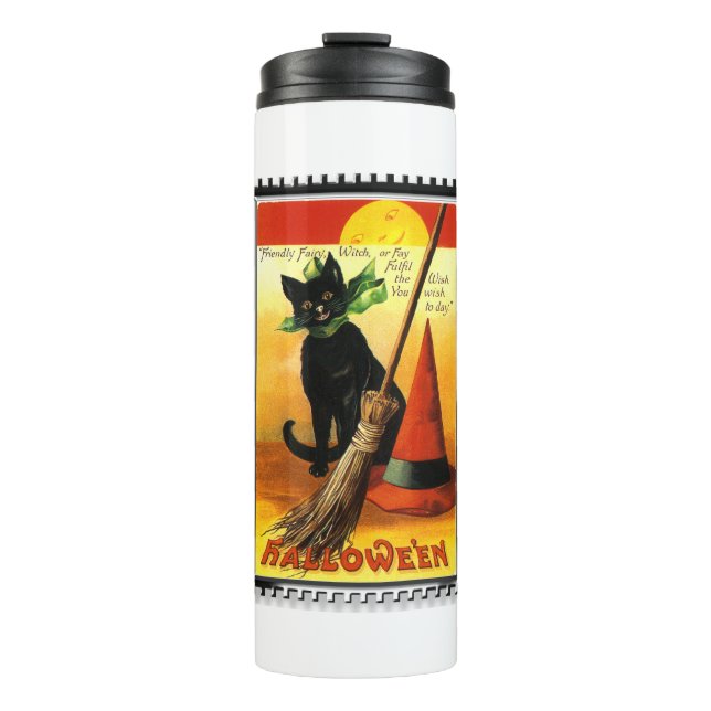 Termo Gorra de Halloween Kitty Sitting Witts (Anverso)