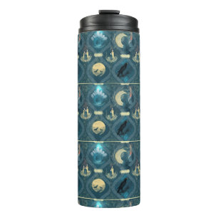 Termo Gótico Azul de Medianoche