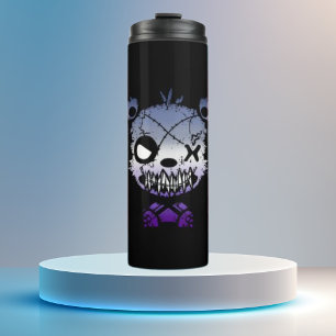 Termo Gótico Butch Lesbiana Bandera del Orgullo Colorido