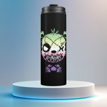 Gótico Genderfae Bandera Orgullo Oso de color