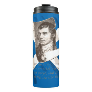 Termo Gracia Selkirk Noche de Burns y Saltire escocés