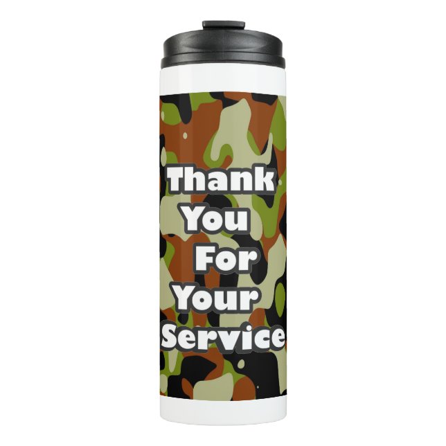 Termo Gracias por tu servicio (Anverso)