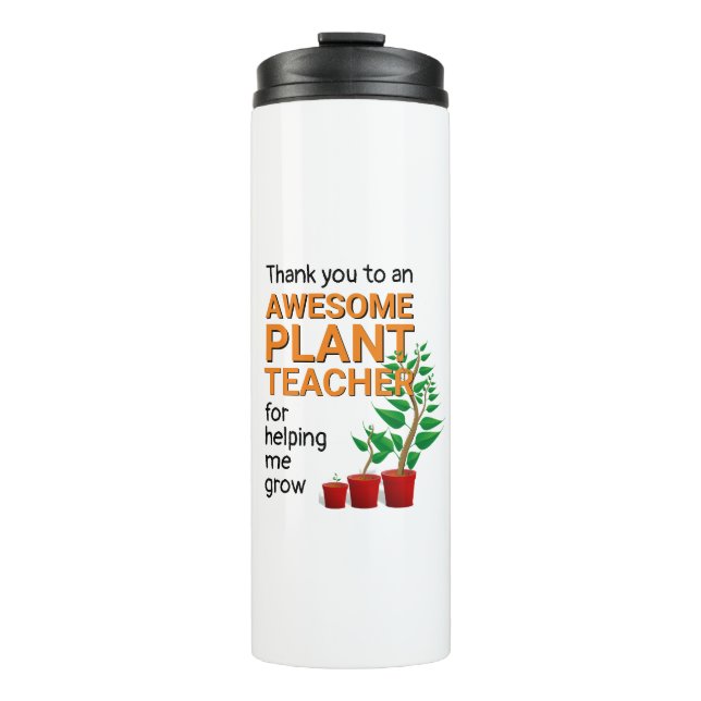 Termo Gracias Profesor Impresionante (Anverso)