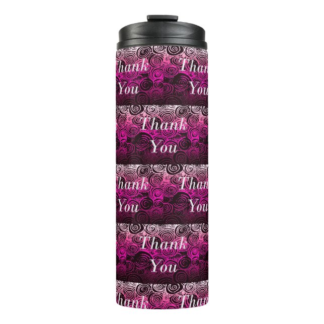 Termo Gracias Swirls Pink (Anverso)