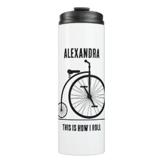 Termo Graciosa bicicleta Retro personalizada para ciclis
