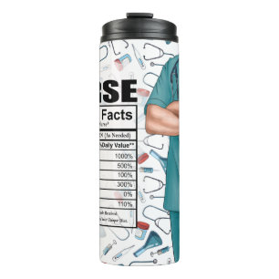 Termo Graciosa Enfermera Masculina Hechos Nutricionales