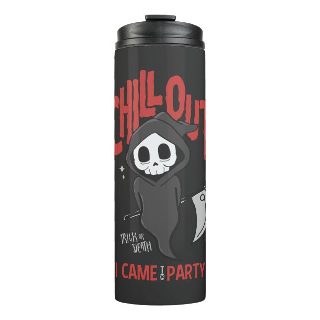 Termo Graciosa fiesta de Halloween de GrimReaper, un sar (Anverso)