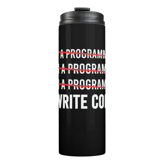 Termo Gracioso programador I Wite Code (Anverso)