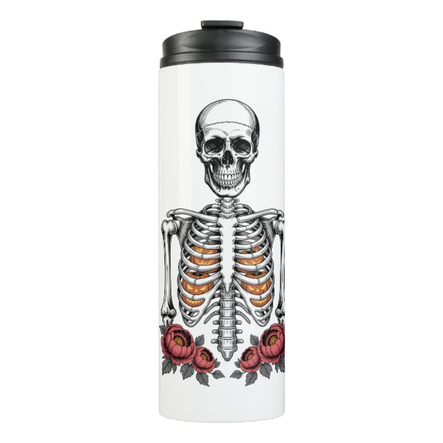 Termo Gracioso Skeleton Pumpkin Fall (Anverso)