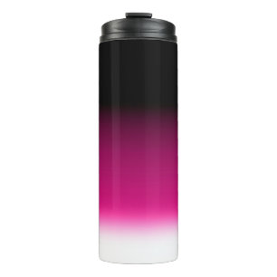 Termo Gradiente blanco rosa burdeos
