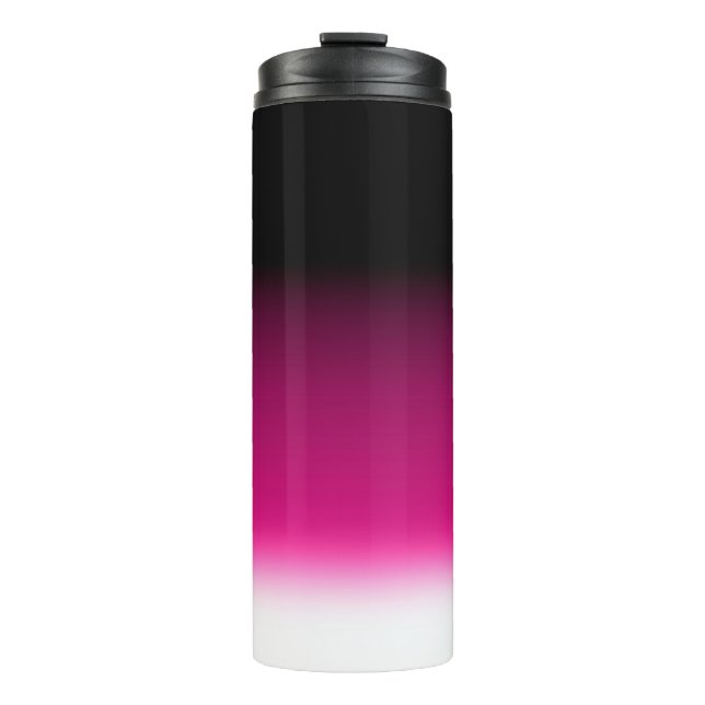 Termo Gradiente blanco rosa burdeos (Anverso)