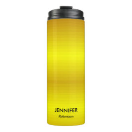 Termo Gradiente de oro de nombre personalizado