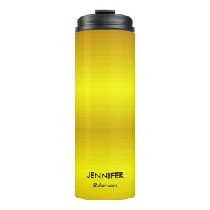 Termo Gradiente de oro de nombre personalizado