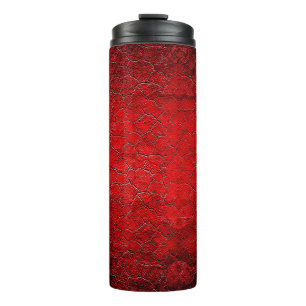 Termo Gradiente negro de textura de grifo rojo